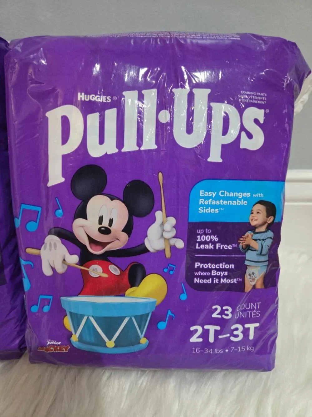 Set of 2 Huggies Pull-Ups Size 2T-3T